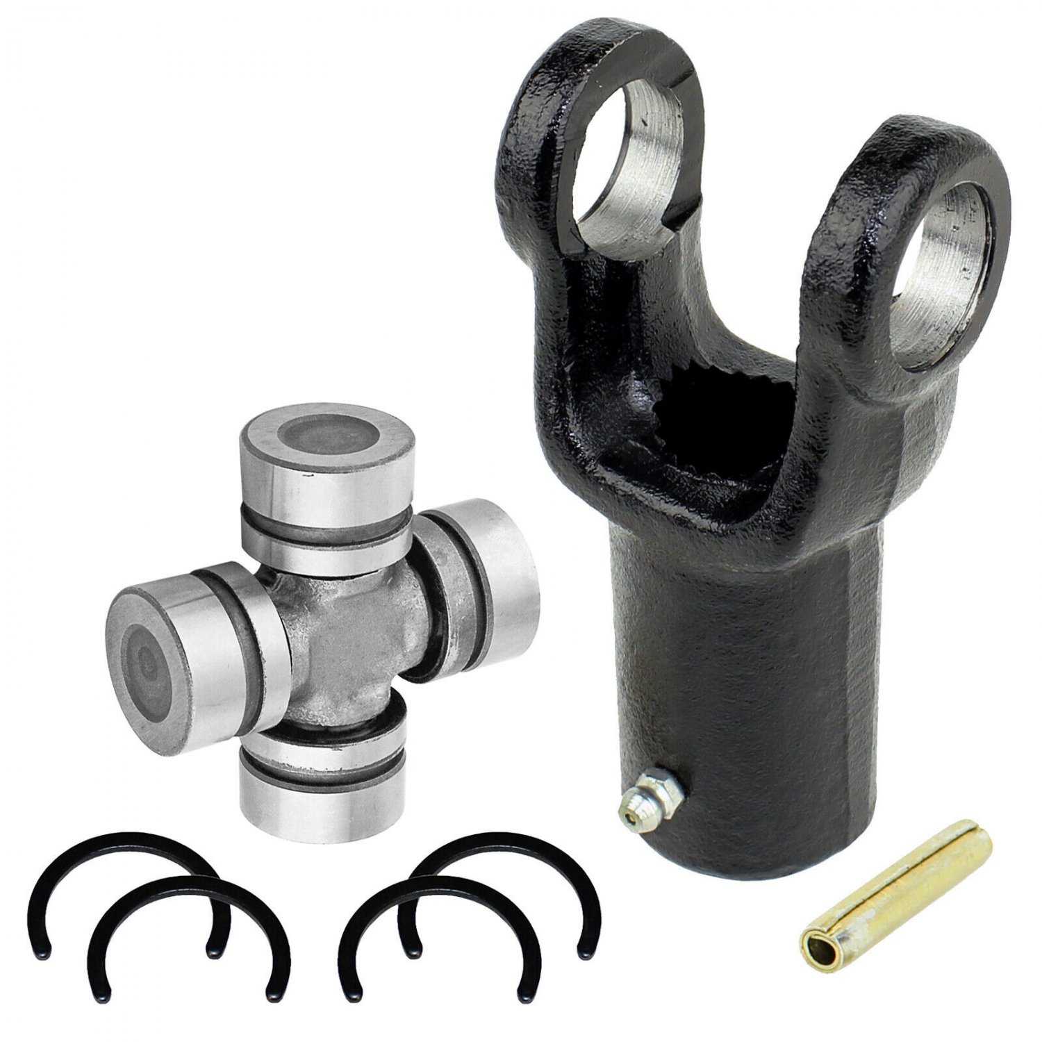REAR DRIVE SHAFT YOKE & UJOINT KIT FOR POLARIS RANGER SERIES 10 11