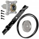 DECK BLADE SPINDLE BELT PULLEY KIT FOR Husqvarna LGT2654 LGTH2454 YTH24V54