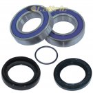 Front Wheel Ball Bearing and Seals Kit Fits YAMAHA RHINO 450 YXR450F 4WD 2006 07