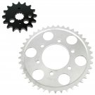 Front & Rear Sprockets Kit Fits KAWASAKI ZX900 Ninja ZX-9R 1998 1999 2000 2001