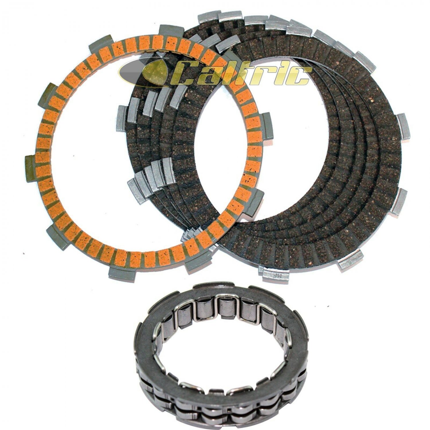 CLUTCH FRICTION PLATES & BEARING Fits HONDA TRX350FE RANCHER 4x4 2000-2006