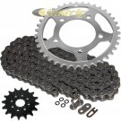 O-Ring Drive Chain & Sprockets Kit Fits SUZUKI GS500E 1989-2000