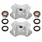2 REAR LEFT or RIGHT WHEEL HUB w/BEARING FOR Honda TRX300 FOURTRAX 300 2X4 93-00