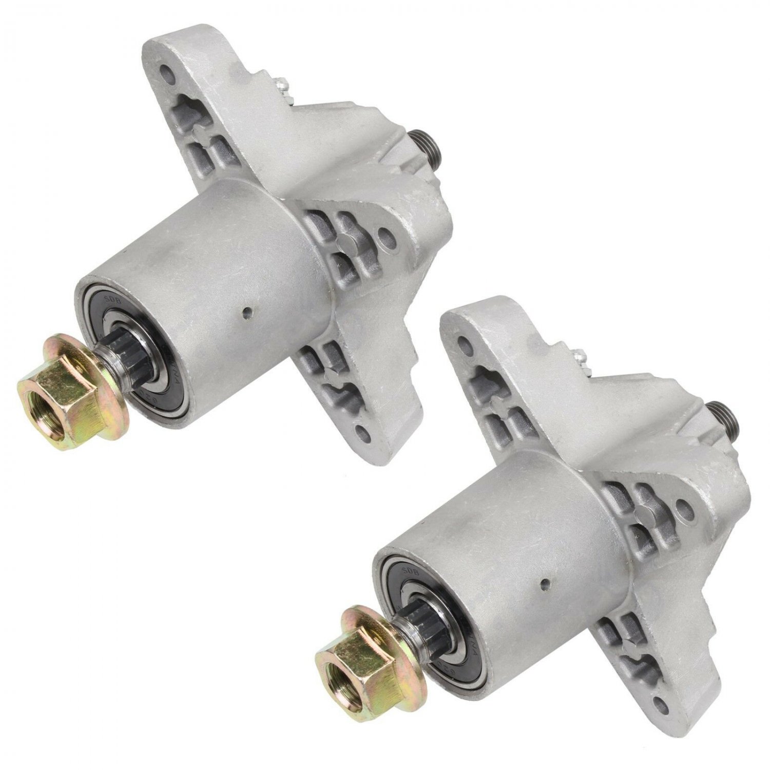 2 SET OF SPINDLE ASSEMBLIES FIT MTD LT155 LT15 LT165 LT135 LT17 LT16 LT175 FST16