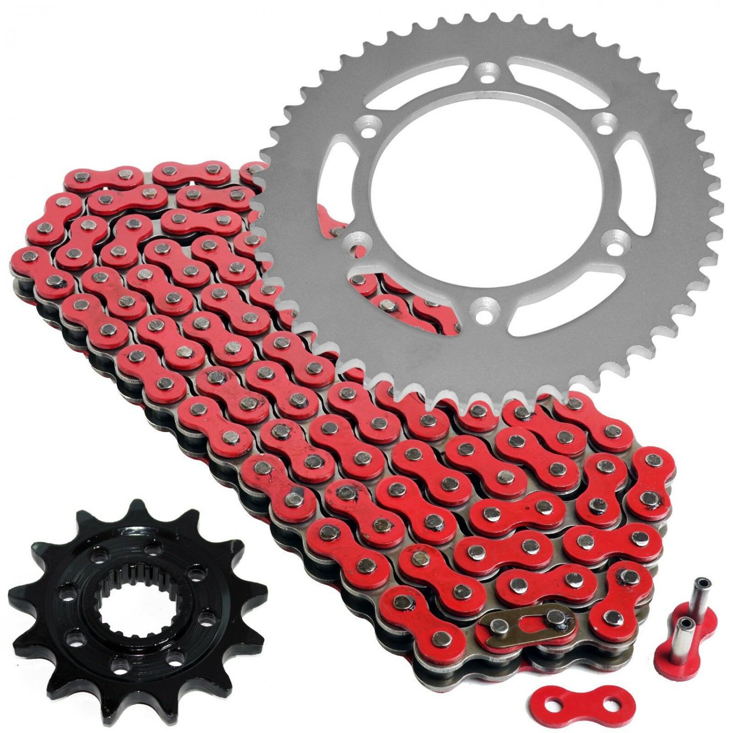 Red Drive Chain and Sprocket Kit Fits HONDA CRF450X 2005-2018