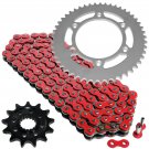 Red Drive Chain and Sprocket Kit Fits HONDA CRF450X 2005-2018