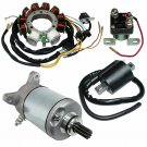 Stator FITS POLARIS MAGNUM 500 Starter Solenoid Ignition Coil 1999 2000 ATV NEW