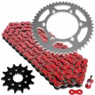 Red Drive Chain and Sprocket Kit Fits YAMAHA YZ426F 2000 2001 2002