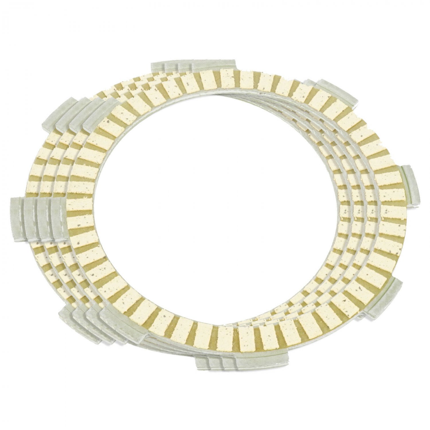 CLUTCH FRICTION PLATES Fits YAMAHA RAPTOR 125 YFM125 2011 2012 2013
