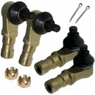 COMPLETE UPPER & LOWER BALL JOINT SET FOR SUZUKI QUADRACER 500 LT500R 1987-1990