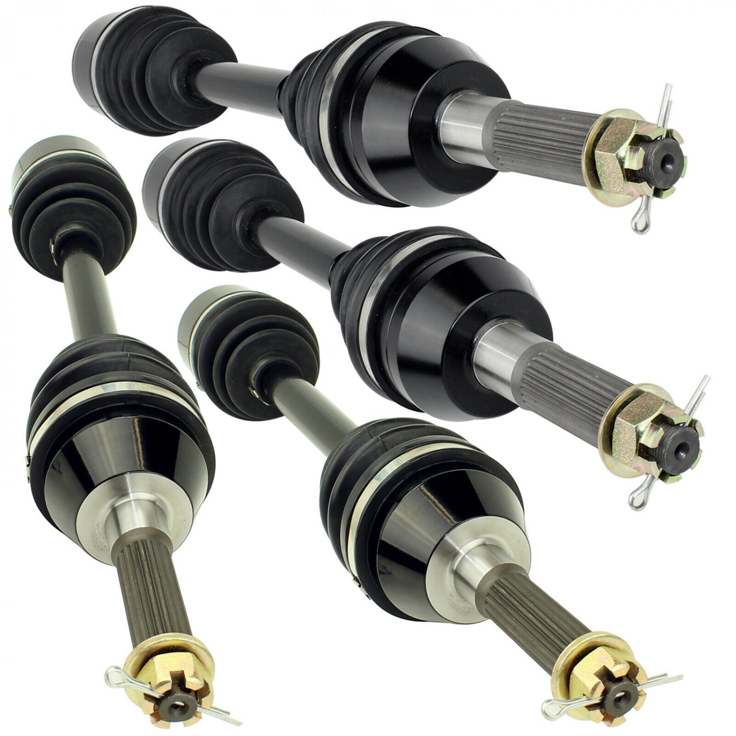 FRONT REAR LEFT RIGHT AXLES Fits POLARIS SPORTSMAN 500 4X4 TOURING EFI 2008-2010