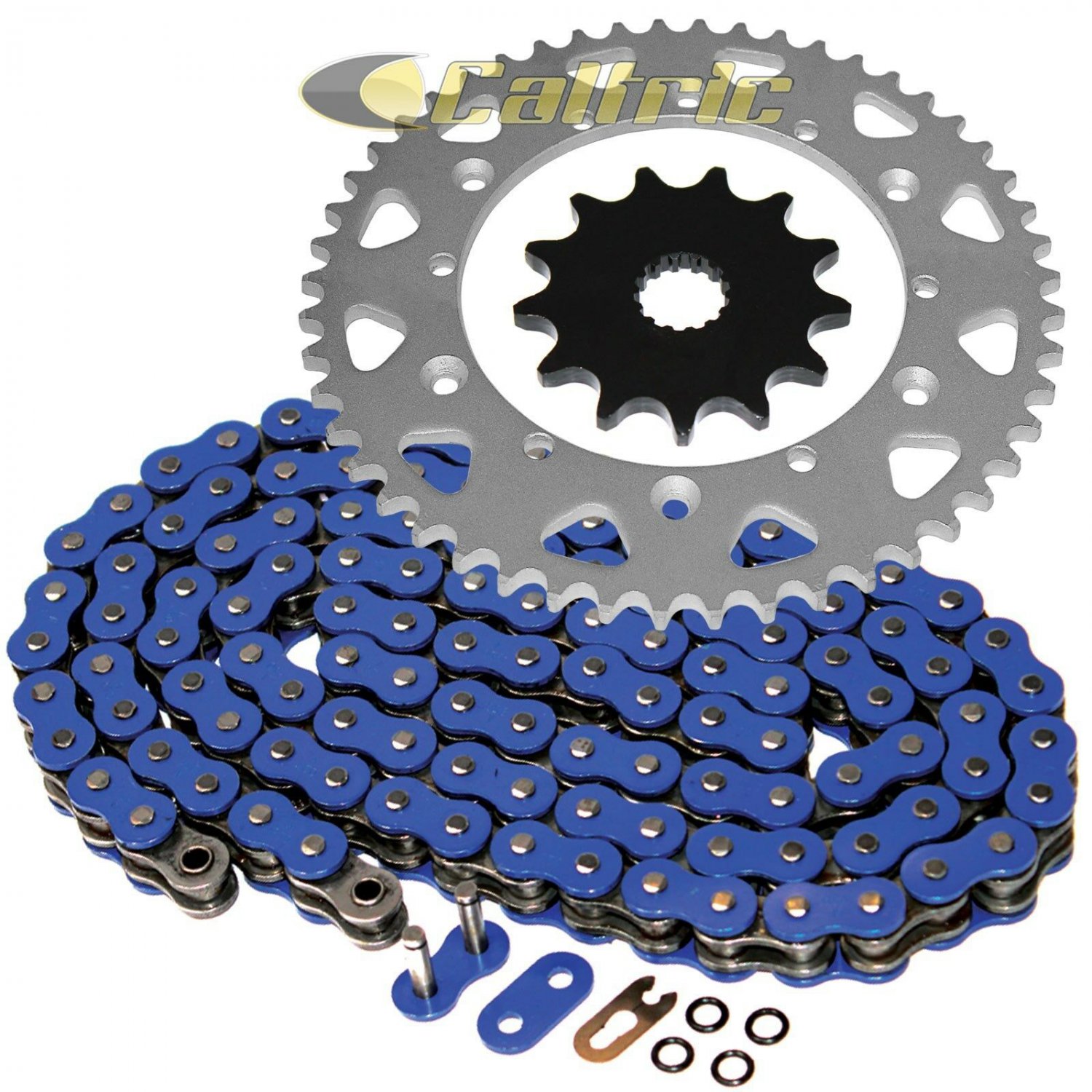 BLUE O-Ring Drive Chain & Sprockets Kit Fits YAMAHA YZ125 1987 1993 94 95 1996