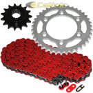 Red O-Ring Drive Chain & Sprocket Kit Fits DUCATI 900 Monster 94-98 2000 2001