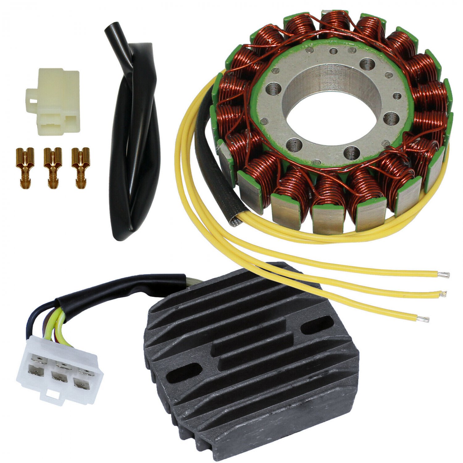 STATOR & REGULATOR RECTIFIER Fits KAWASAKI VN800 VULCAN 800 1995 96 97 98 1999