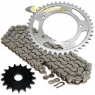Drive Chain & Sprockets Kit Fits SUZUKI GSX-R750 GSXR750 2000 01 02 03 04 2005