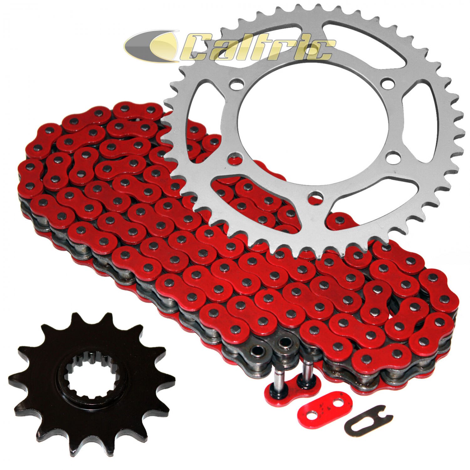 Red O-Ring Drive Chain & Sprockets Fits KAWASAKI EX300 Ninja 300 ABS SE 2013-16