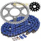 Blue O-Ring Drive Chain & Sprockets Fits KAWASAKI ZX1400 Ninja ZX-14 2006-2011