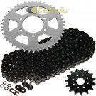 Black O-Ring Drive Chain & Sprockets Kit Fits KAWASAKI KLE650 Versys 650 2007-16