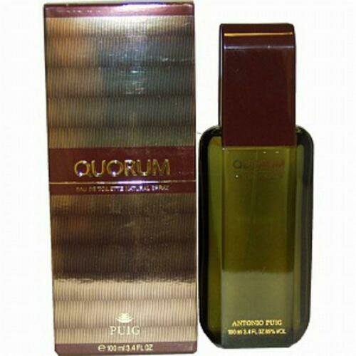 QUORUM by Antonio Puig Cologne 3.3 oz / 3.4 oz edt for Men New in BOX