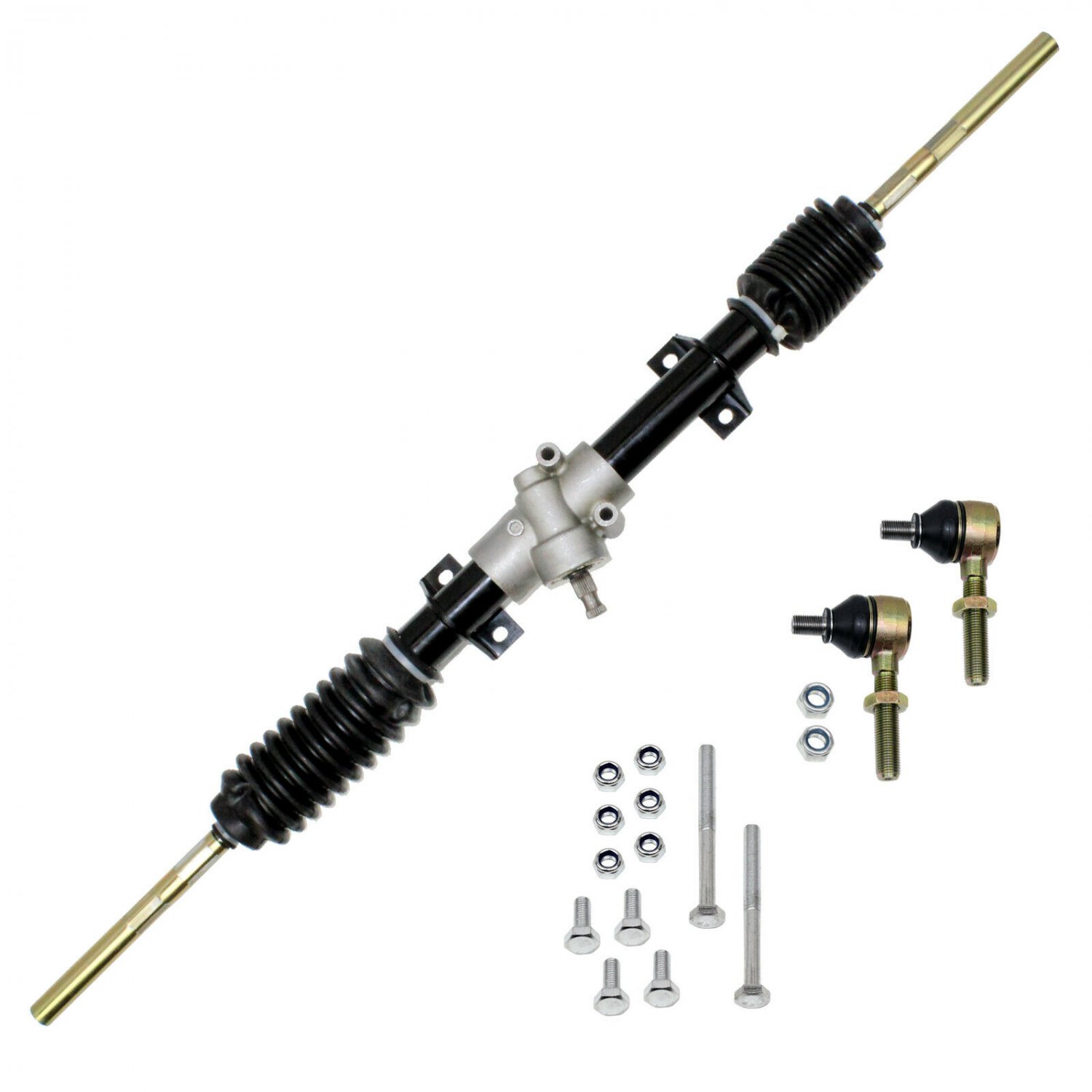 RACK and PINION w/TIE ROD ENDS FIT John Deere AM147822 AM142162 AM137703