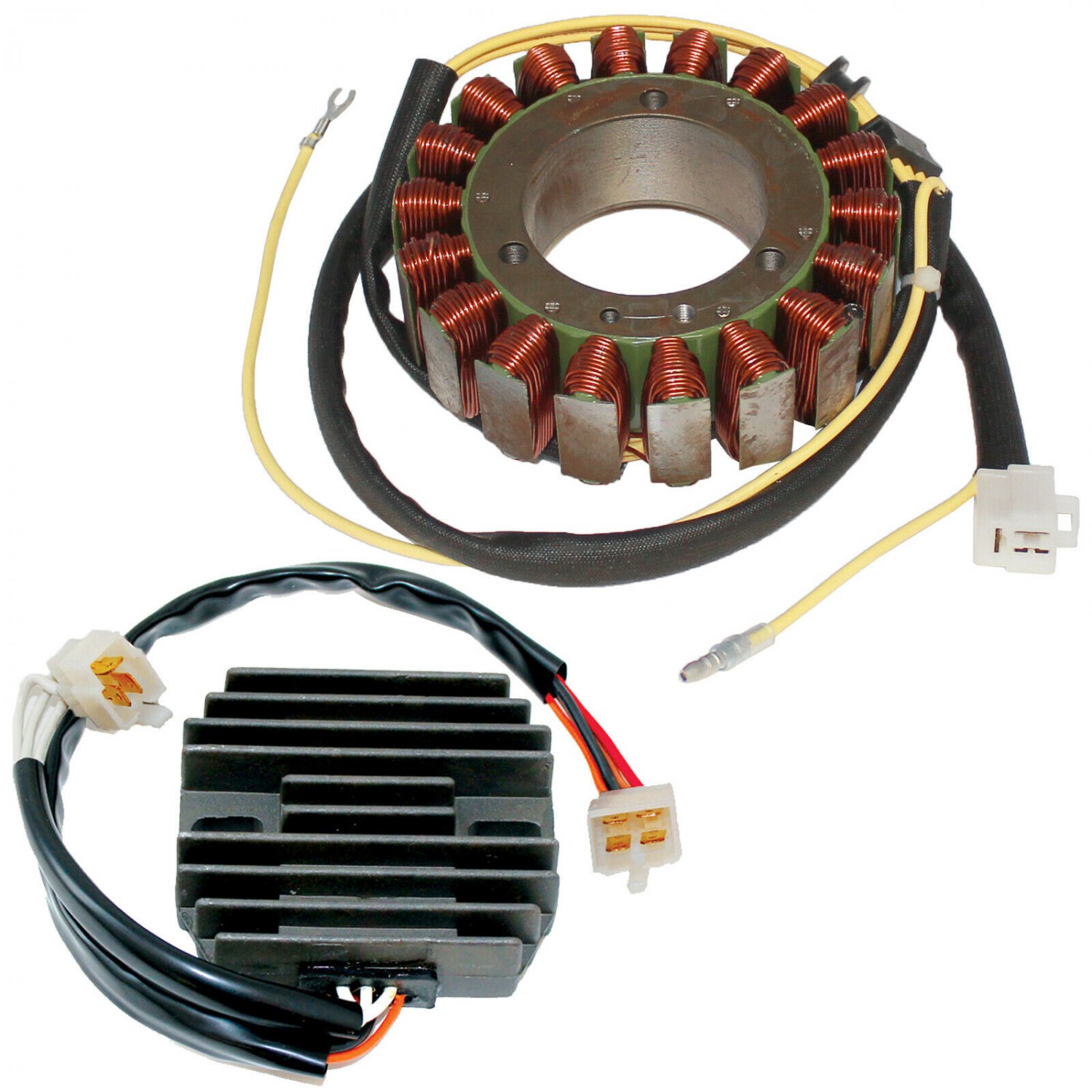 STATOR & REGULATOR RECTIFIER FITS YAMAHA XV750 VIRAGO 750 1981 1982 1983 MAGNETO