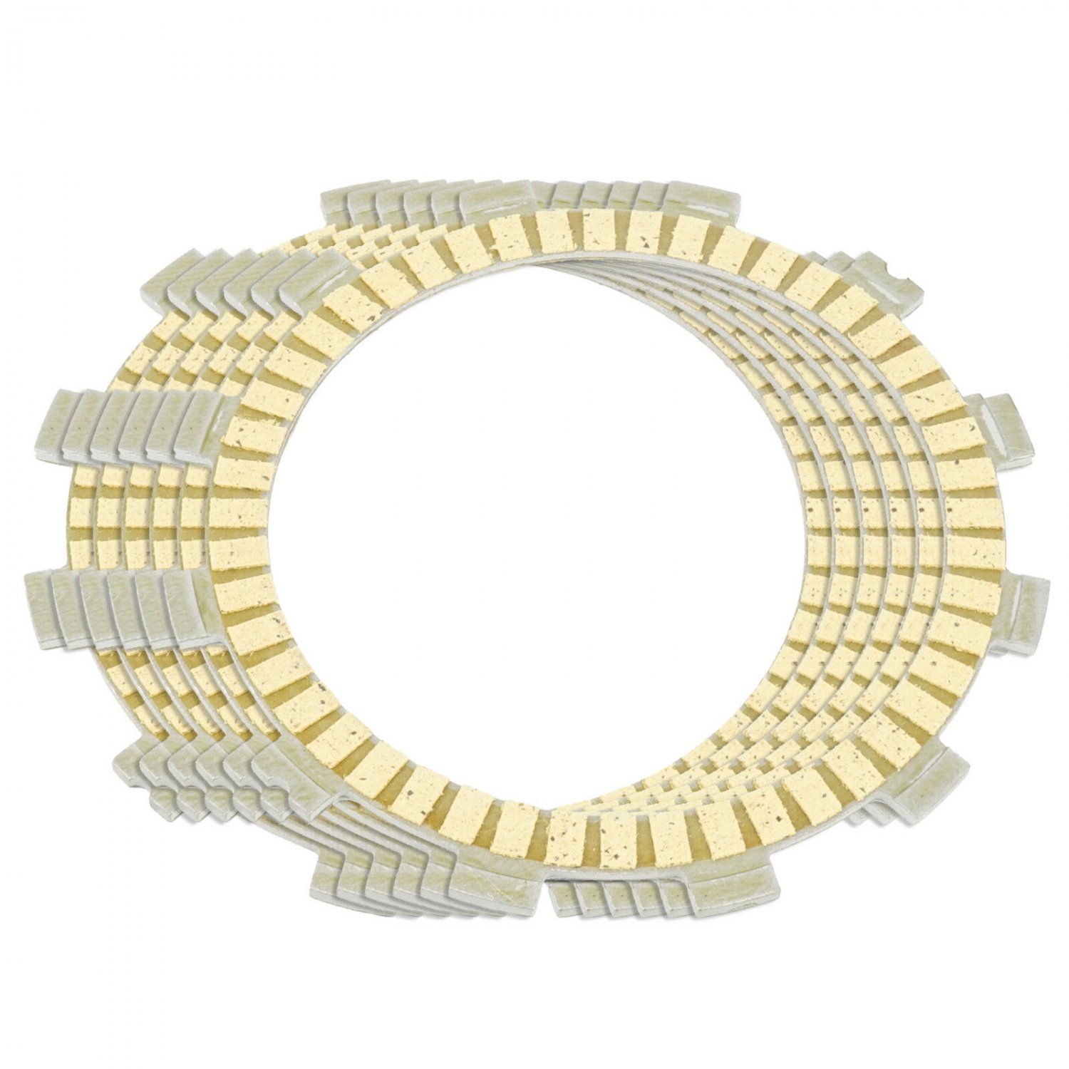 CLUTCH FRICTION PLATES Fits SUZUKI LT250R QuadRacer 250 2X4 1985 1986