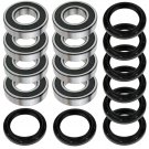 8 FRONT REAR WHEEL KNUCKLE BEARING SEAL FOR Yamaha WOLVERINE 700 YXE70 4X4 16-17