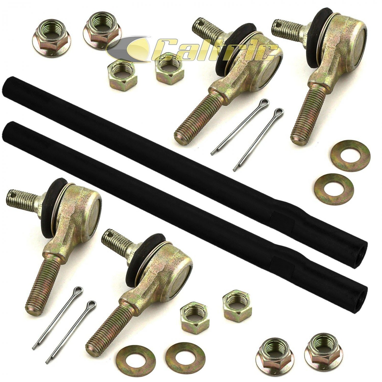 2 TIE ROD SET FITS SUZUKI LT230E QUADRUNNER 230 1987-1993