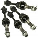 FRONT REAR LEFT RIGHT AXLES Fits CAN-AM OUTLANDER MAX 400 4X4 HO 2008-2015