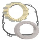 CLUTCH FRICTION PLATES and GASKET KIT Fits KAWASAKI ZR1000B Z1000 2007 2008 2009