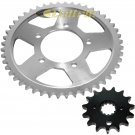 Front & Rear Sprockets Kit Fits SUZUKI VZ800 Marauder 800 1997-2004