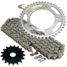 Drive Chain & Sprockets Kit Fits SUZUKI GSR750 GSXS750 2011-2016