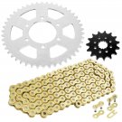 Drive Chain & Sprockets Kit Fits KAWASAKI ER-6f ER-6n EX650 2006-2016