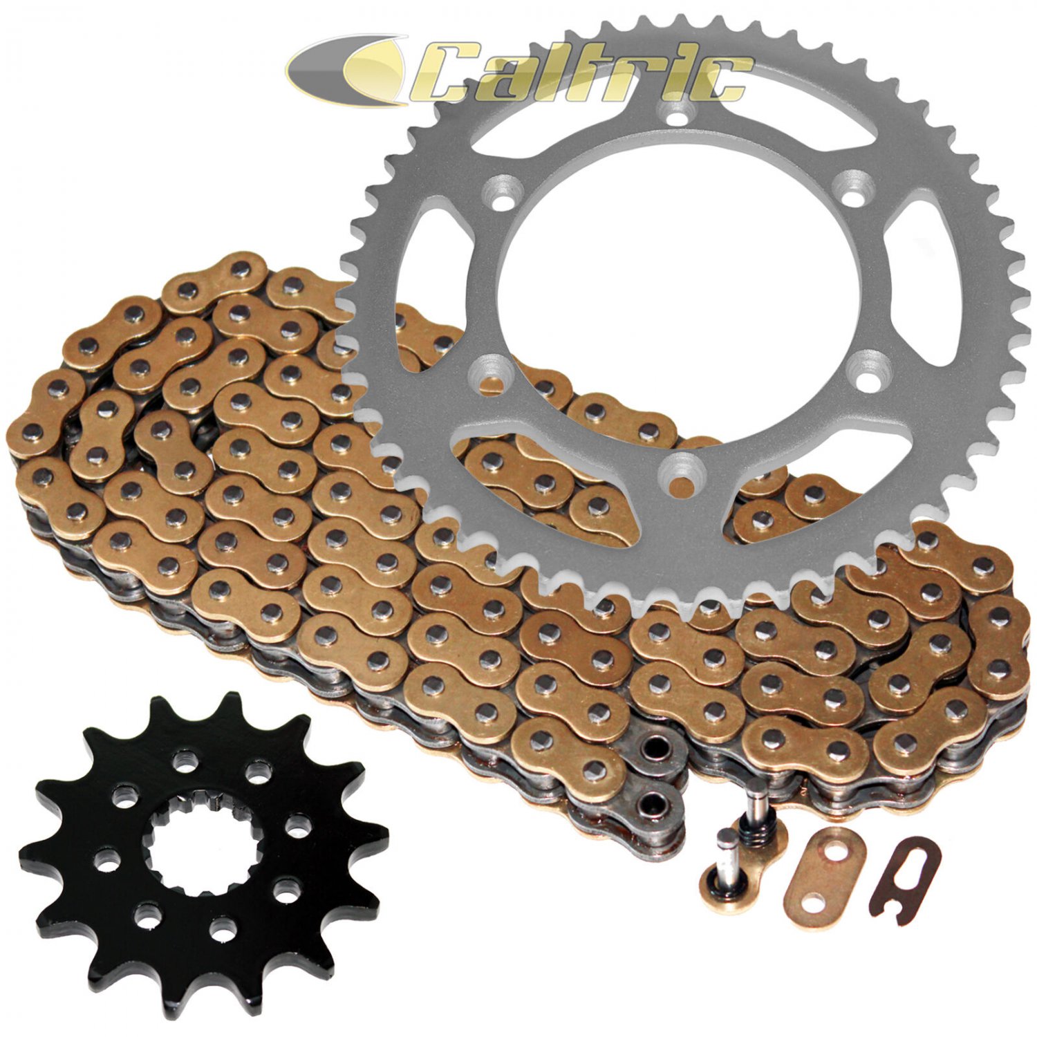 Gold O-Ring Drive Chain & Sprockets Kit Fits YAMAHA WR250F WR400F WR426F WR450F