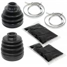 FRONT AXLE OUTER INNER CV BOOT KIT Fits POLARIS RZR XP TURBO / RZR XP 4 TURBO