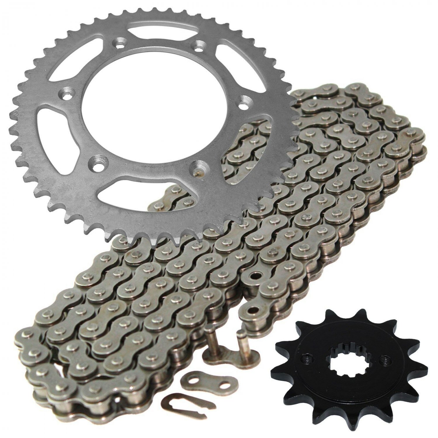 Drive Chain w/Front Rear Sprockets Kit Fits HONDA XR250R 1996-2004