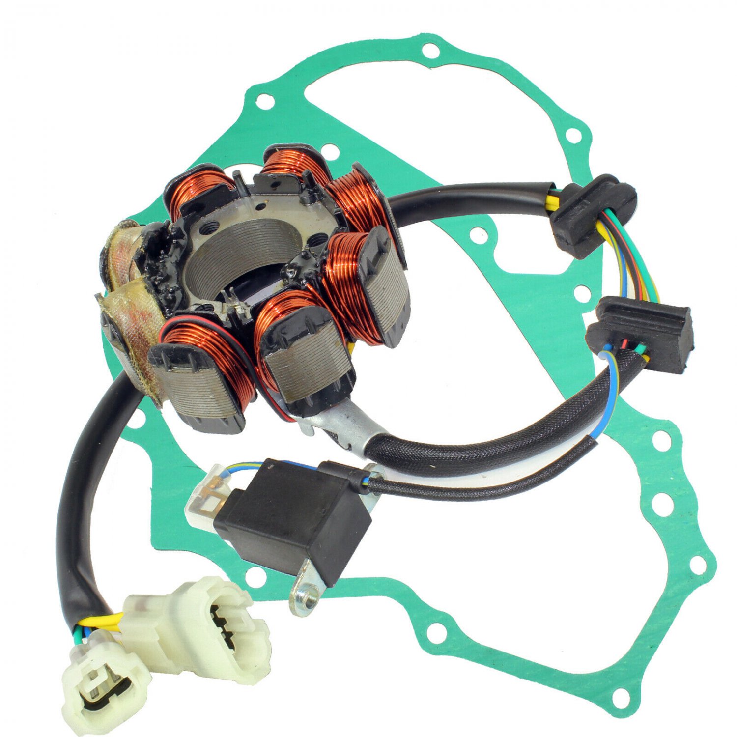 STATOR & GASKET FIT HONDA TRX250TM TRX 250TM RECON 250 2X4 2005-2017