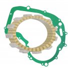 CLUTCH FRICTION PLATES and GASKET Fits SUZUKI LT-F300F KingQuad 300 4X4 1999-02