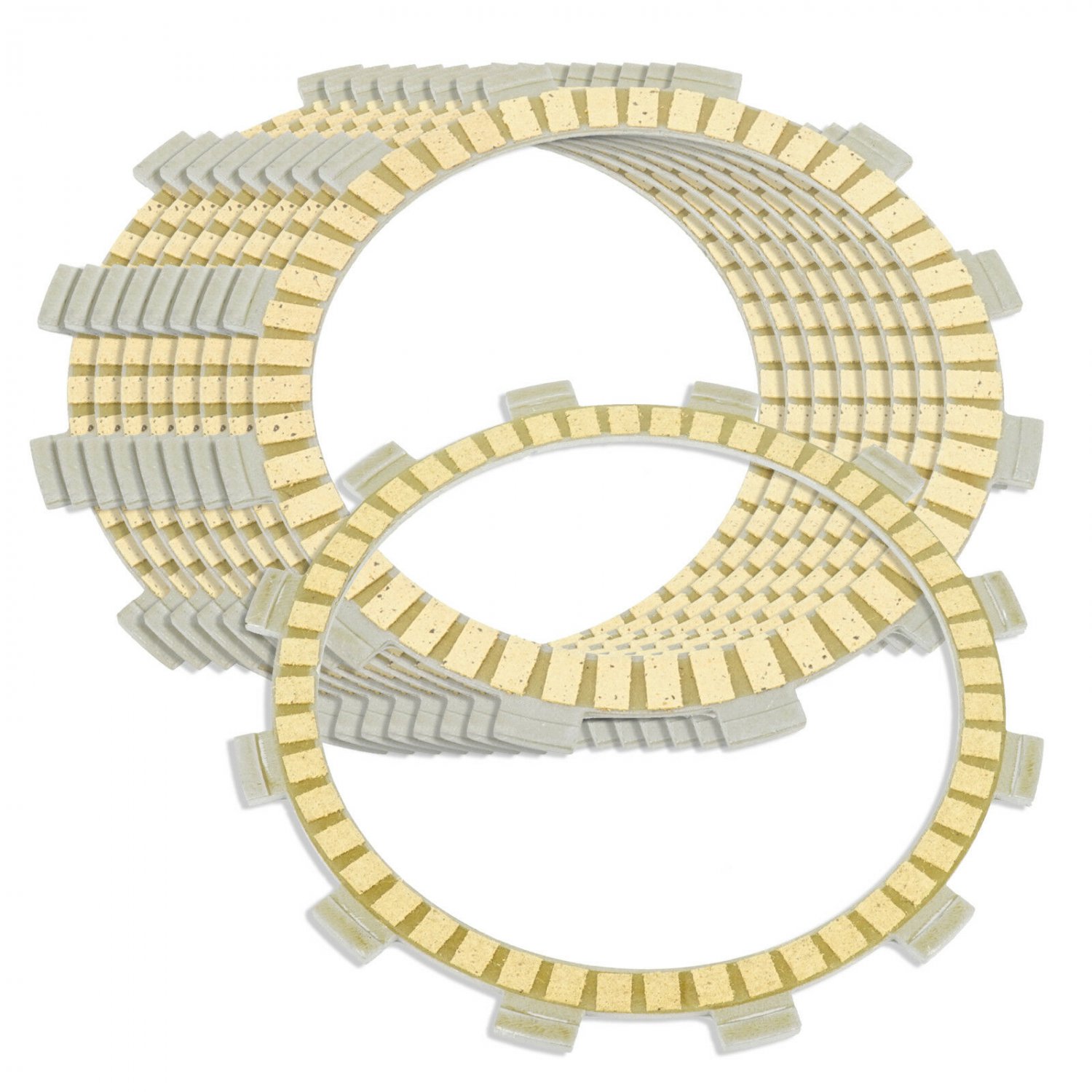 CLUTCH FRICTION PLATES Fits YAMAHA FZR1000 1987 1988 1989 1990 1991 1992