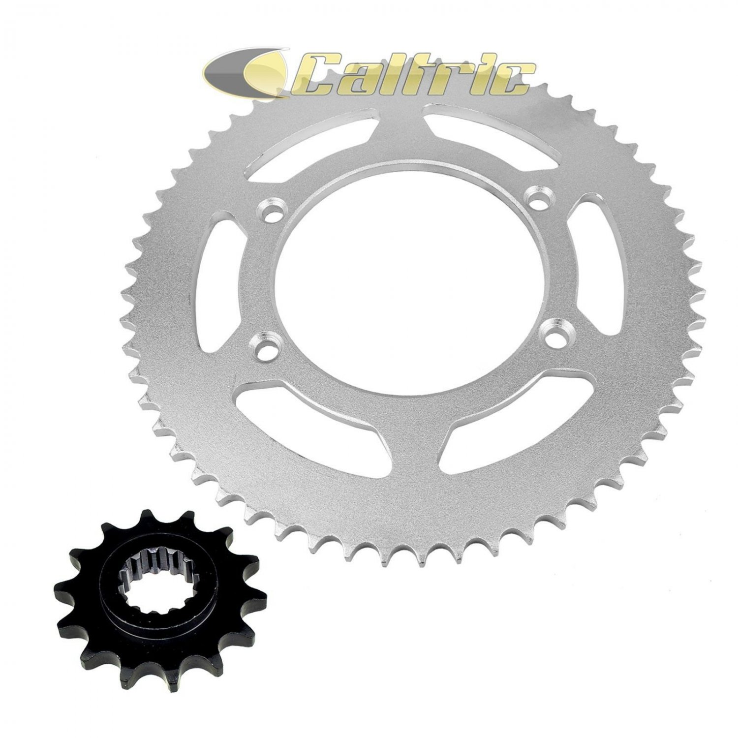 Front & Rear Sprockets Kit Fits SUZUKI DR-Z125L DRZ125L 2003-2016