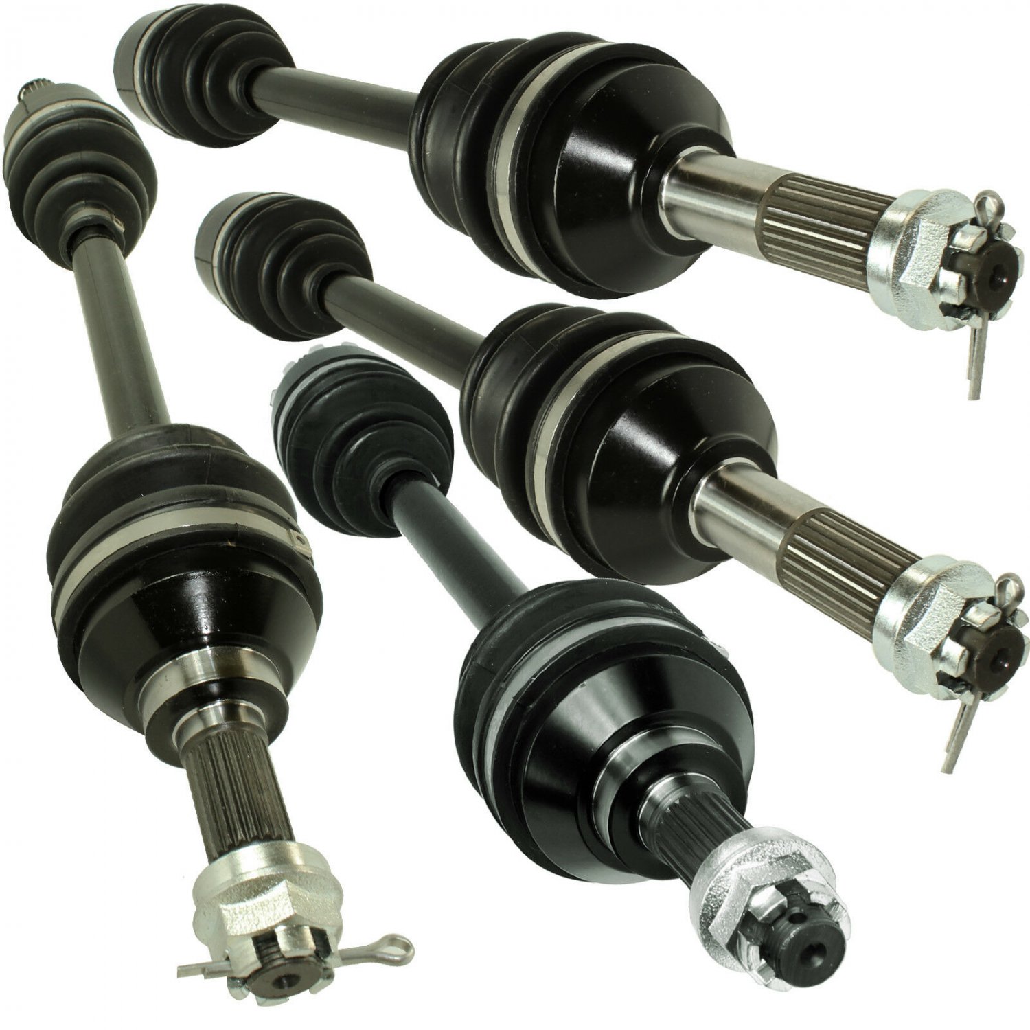 FRONT REAR LEFT RIGHT AXLES Fits KAWASAKI BRUTE FORCE 750 KVF750 4X4i 2005-2007