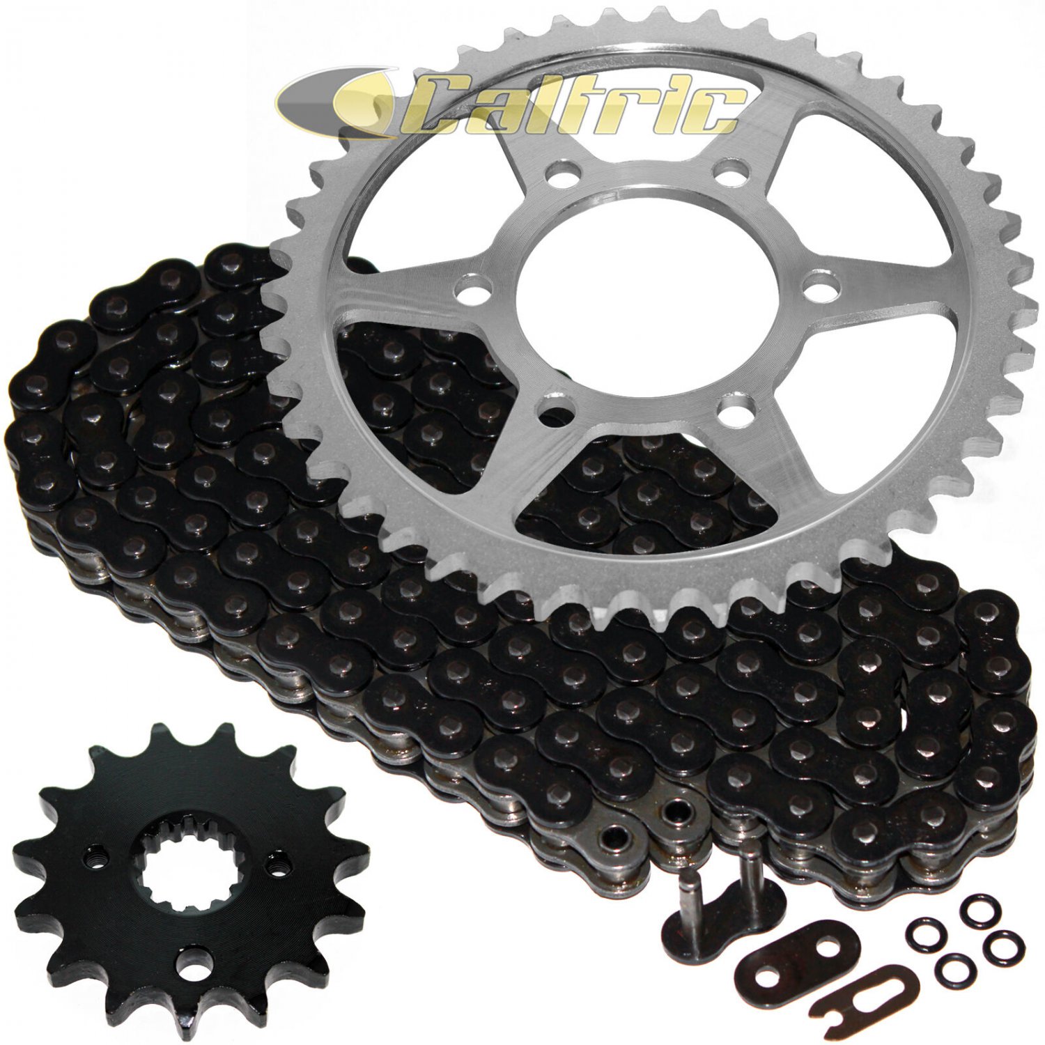Black O-Ring Drive Chain & Sprockets Kit Fits SUZUKI GSX-R750 1990 1991 1992