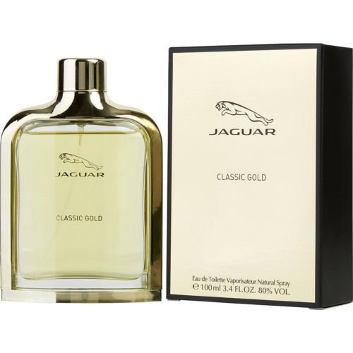 JAGUAR CLASSIC GOLD by Jaguar edt Spray for Men 3.3 / 3.4 oz NEW in BOX