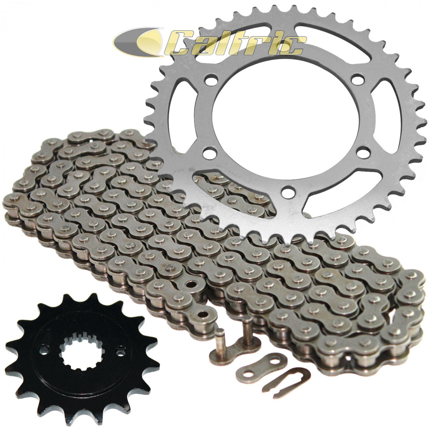 Drive Chain & Sprockets Kit Fits KAWASAKI ZR550B Zephyr 550 1990-1994