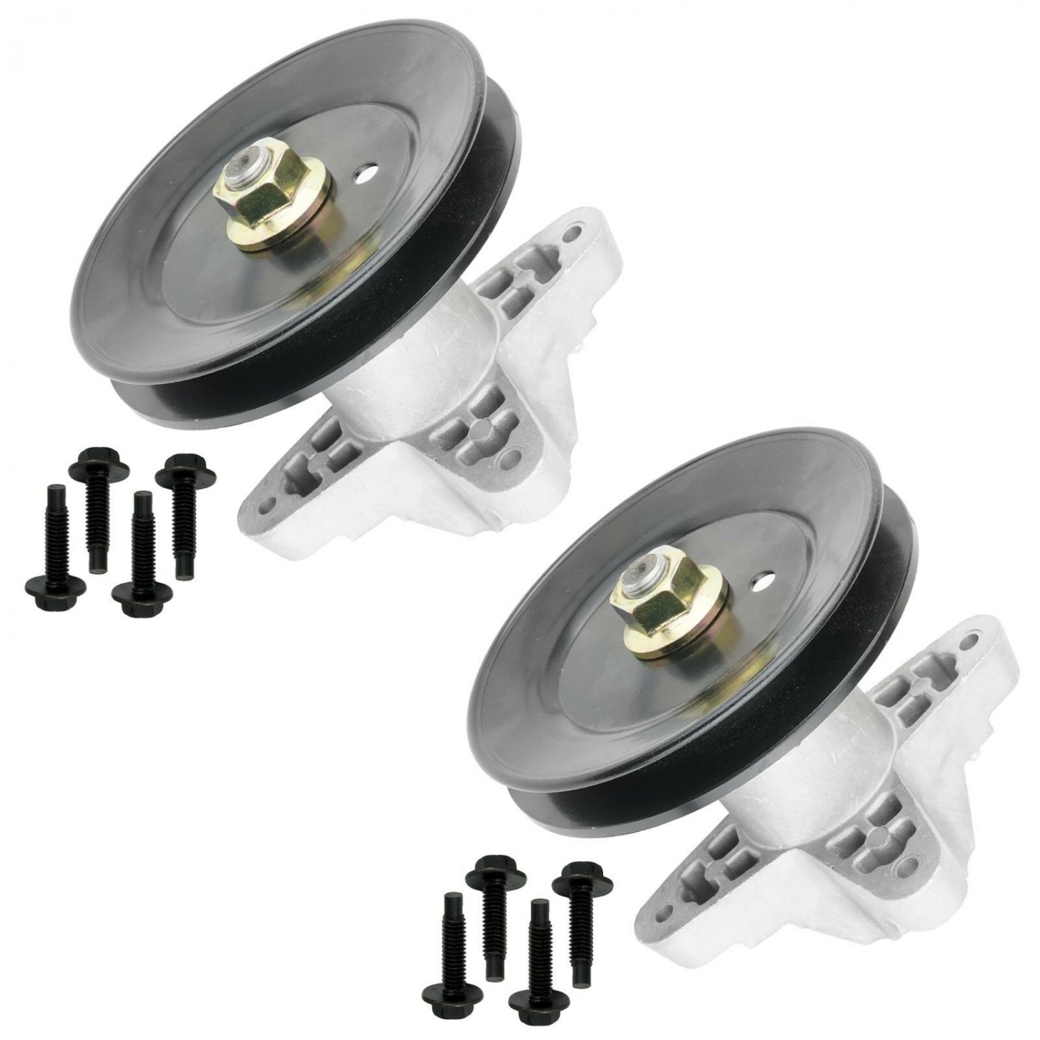 2 SPINDLE ASSEMBLY w/BOLT FOR MTD 918-0427C 918-0427A 918-9427D 82405 8012012
