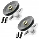 2 SPINDLE ASSEMBLY w/BOLT FOR MTD 918-0427C 918-0427A 918-9427D 82405 8012012
