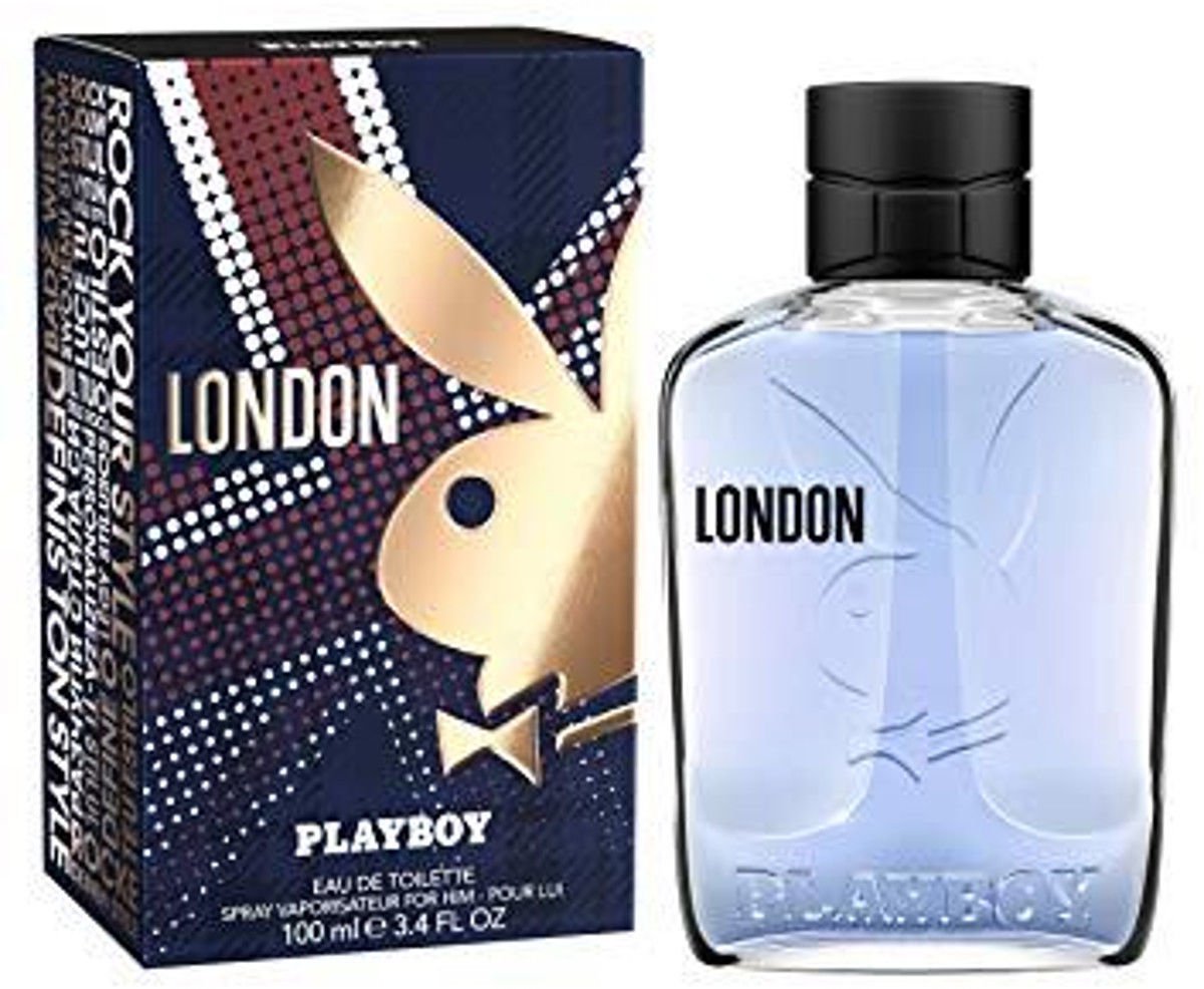 PLAYBOY LONDON by PLAYBOY Cologne for Men 3.4 oz edt Spray NEW IN BOX