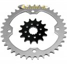 Front & Rear Sprockets Kit Fits YAMAHA YFZ450 YFZ450V 2004-2013
