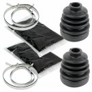REAR AXLE INNER OUTER CV BOOT KIT Fits POLARIS SPORTSMAN ACE 325 500 570 900