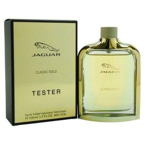 Jaguar Classic Gold by Jaguar Cologne 3.4 / 3.3 oz Men edt NEW Tester